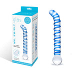 Electric EEL Mr Swirly 6.5 Inch Borosilicate Glass G-Spot Dildo > Glass > Dildos