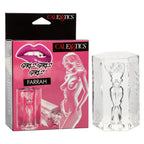 Girls Girls Girls™ Farrah Transparent Travel Masturbator Soft Tight Stretchy Sleeve > Sex Toys For Men > Masturbators > Manual