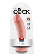 King Cock 8 Inch Realistic Dong 20.3 Centimeters – Realistic Silicone Dong > Dildos > Realistic Dildos