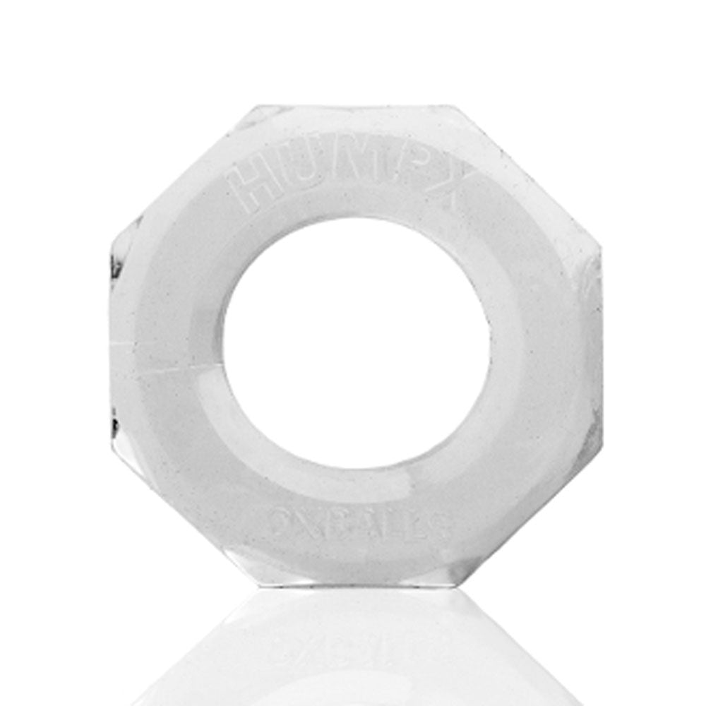 Oxballs Humpx Large Clear Flex TPR Comfortable Cock Ring > Cock Ring > Single