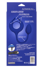 Admiral Weighted Cock Ring and Egg – Silicone Vibrating Cock Ring and Egg Set > Anal Range > Prostate Plugs