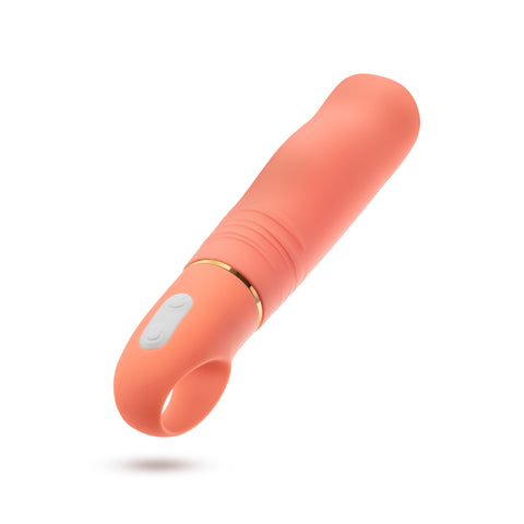 Aria Smokin' Af Coral 15.2 cm Vibrator Orange Vibrators