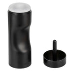 Bionic Sucking and Vibrating Masturbator Black with 4 Suction Levels and 7 Vibration Modes > Sex Toys For Men > Masturbators Premium