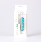 Maia Jessi 420 Emerald 7.6 cm Bullet Vibrator Green > Vibrators > Mini Vibrators
