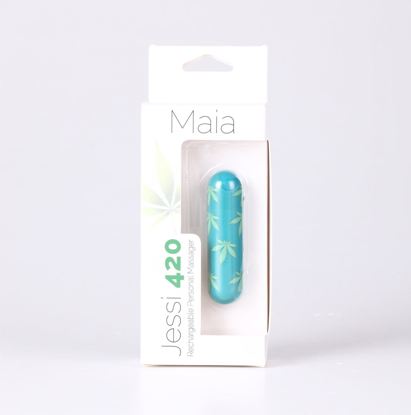 Maia Jessi 420 Emerald 7.6 cm Bullet Vibrator Green > Vibrators > Mini Vibrators