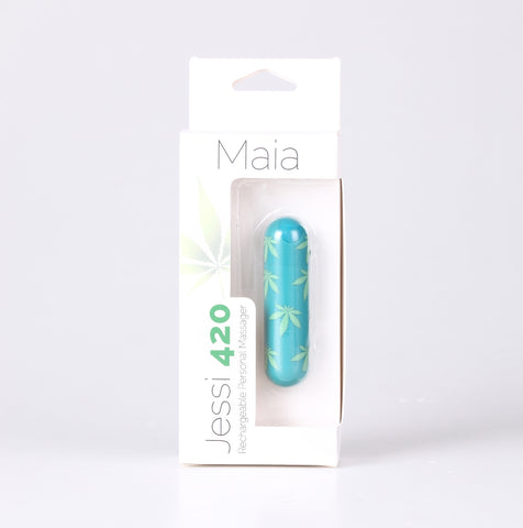 Maia Jessi 420 Emerald 7.6 cm Bullet Vibrator > Vibrators > Mini Vibrators