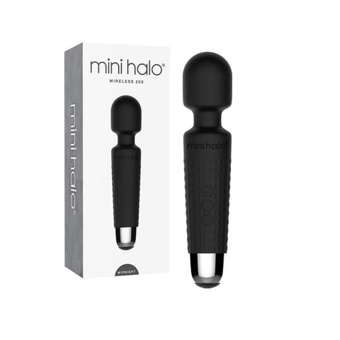 Mini Halo Midnight – Rechargeable Wand Massager with 20 Vibration Patterns > Vibrators > Mini Vibrators