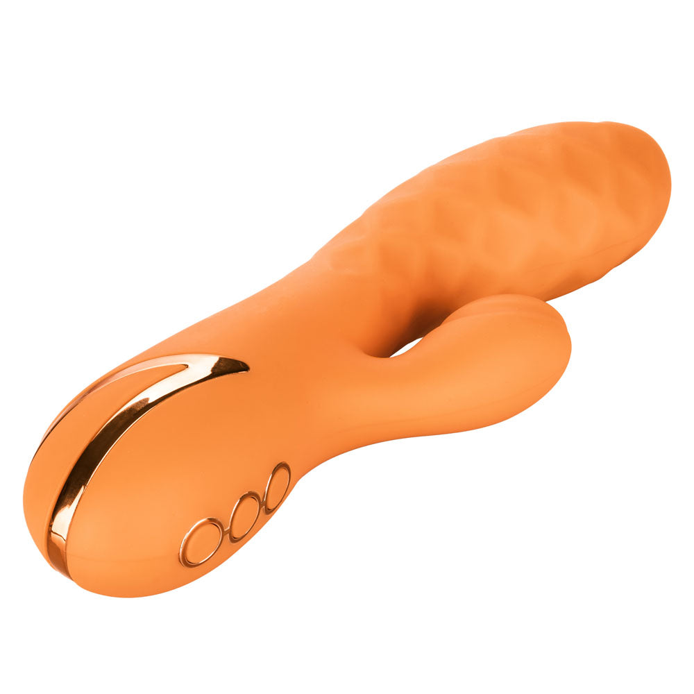 Newport Beach Babe Textured Sleek Vibrator > Vibrators > Ladies > Rabbit