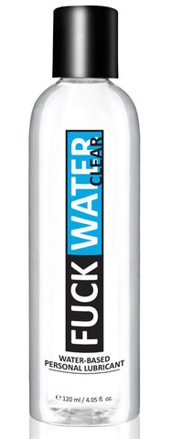 FuckWater Water Based Clear Lubricant 4oz 120ml Clear Speciality Lubricants