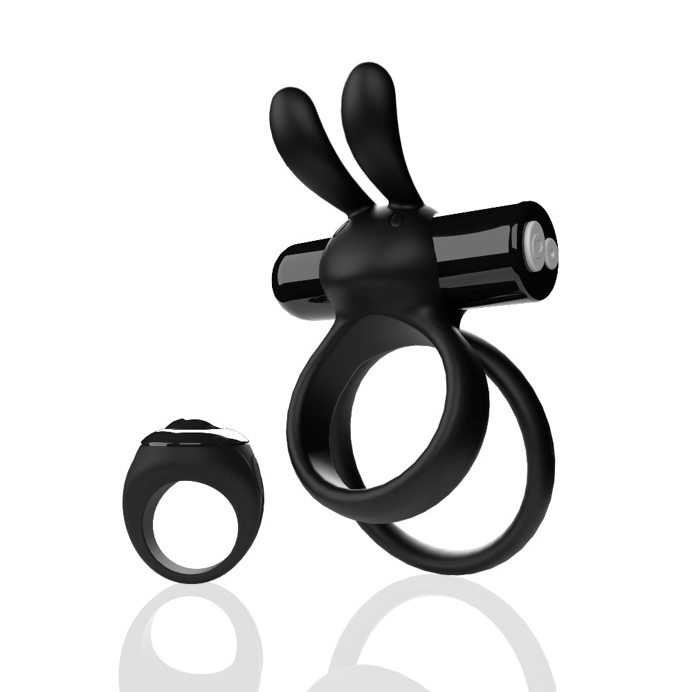 Ohare XL (Black) – Rechargeable Waterproof Remote Control Rabbit Vibrator > Sex Toys > Couples Toys Main image