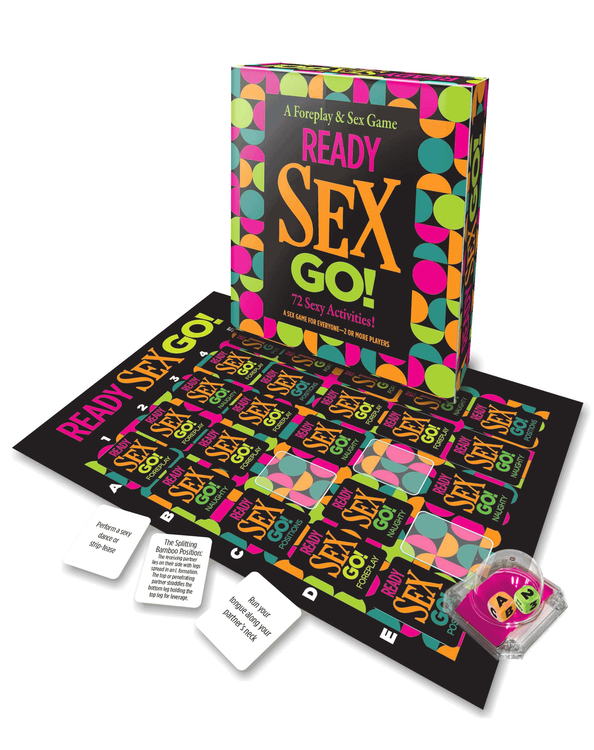 Ready Sex Go! Sex Game for Couples and Groups Games