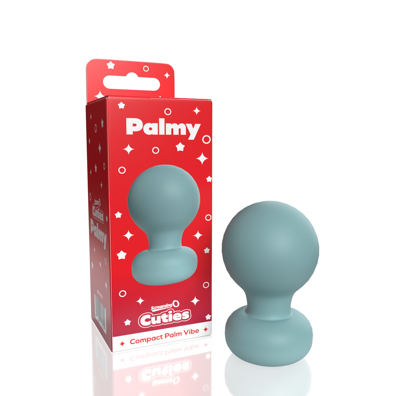 Screaming O Cuties Mini Palm Vibrator Waterproof Blue Vibrators