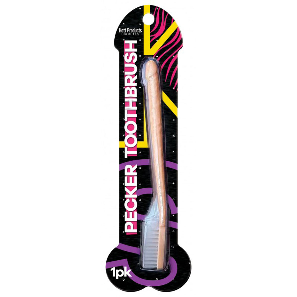 The Pecker Toothbrush – Medium Bristles Ergonomic Oral Care Toothbrush > Novelties > Gag Gifts