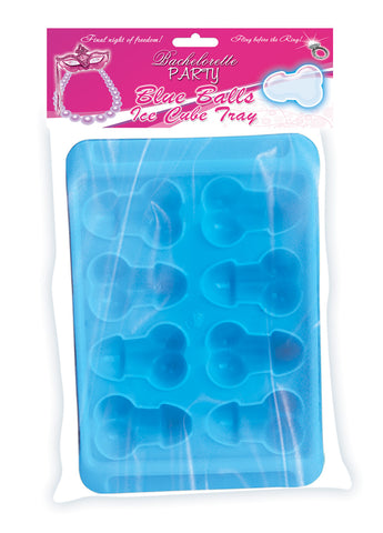 Blue Balls Penis Shaped Ice Cube Tray > Novelties > Bachelor & Bachelorette Items