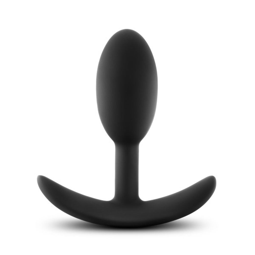 Anal Adventures Platinum Silicone Vibra Slim Plug Small > Anal Range > Vibrating Butt Plugs