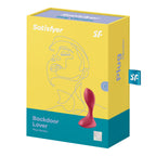 Satisfyer Backdoor Lover Red Silicone Anal Plug Vibrator 10 cm > Anal Range > Vibrating Butt Plugs