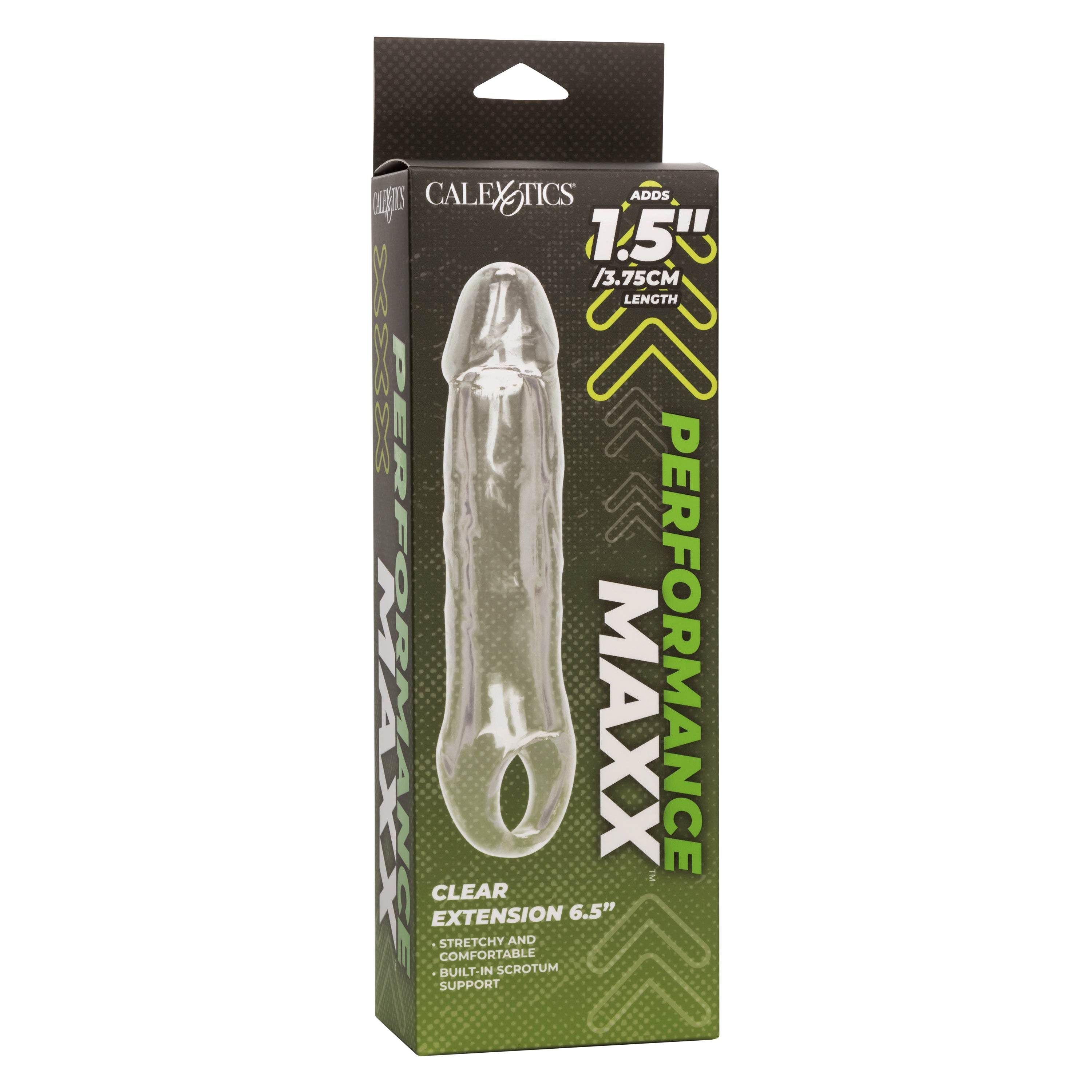 Performance Maxx Clear Penis Extension Sleeve 6.5 Inch Length Clear SLEEVES