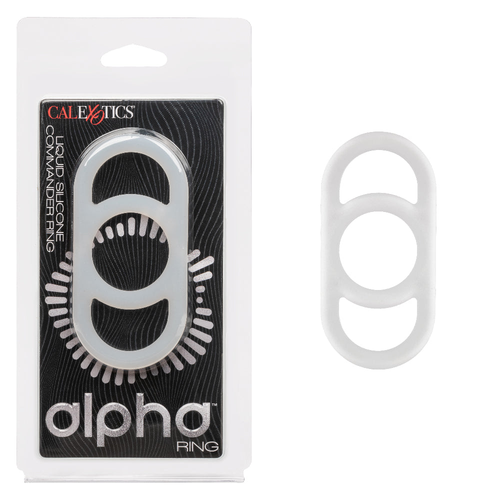 Alpha Liquid Silicone Commander Ring Natural Enhancement COCK RINGS