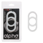 Alpha Liquid Silicone Commander Ring White > Cock Ring > Single