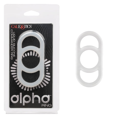 Alpha Liquid Silicone Commander Ring Natural Enhancement COCK RINGS
