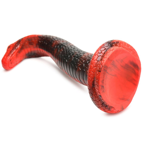 Creature Cocks King Cobra Silicone Dildo – Large Textured 12 Inch Silicone Dildo Fantasy Dongs