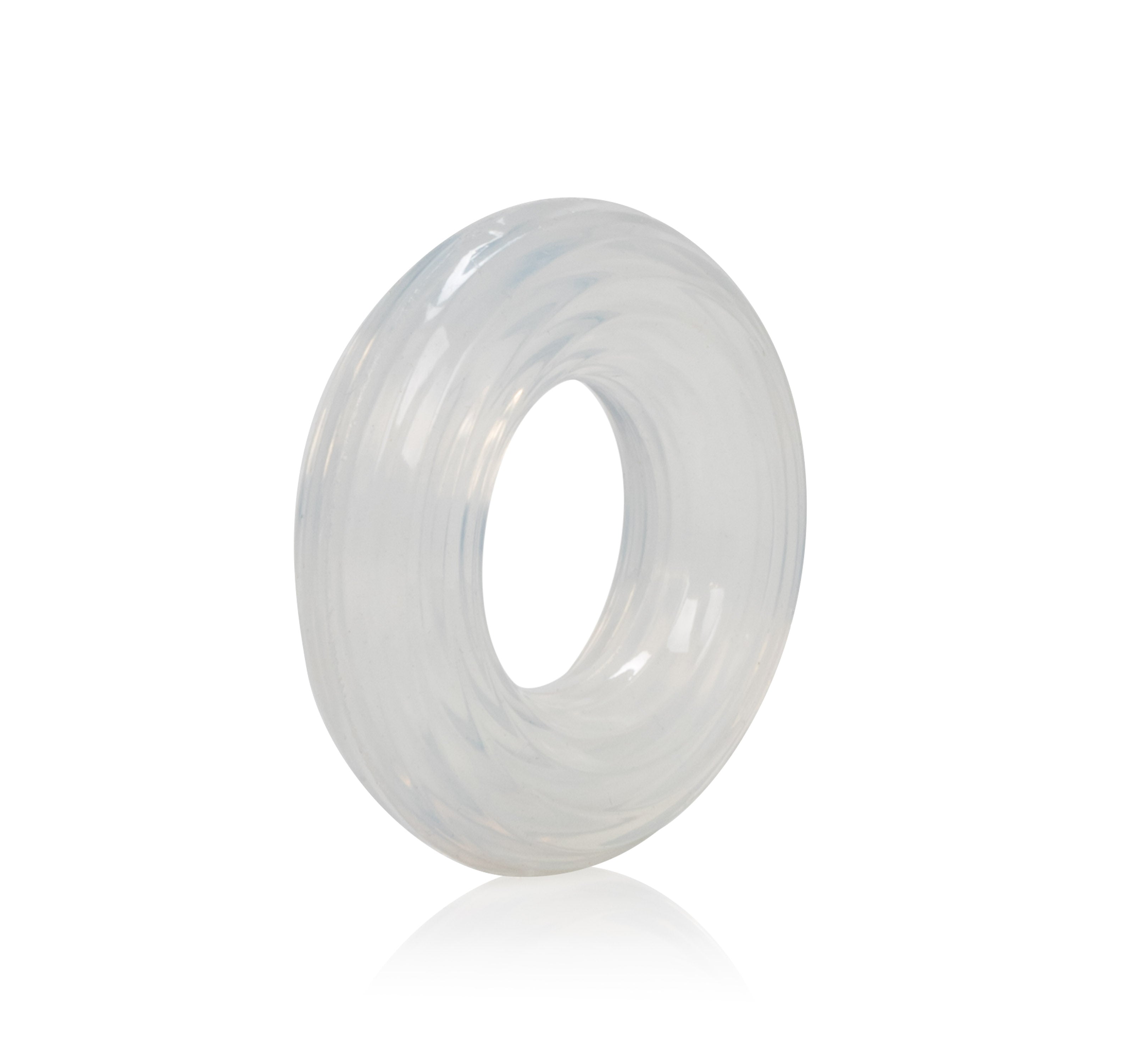 Premium Silicone Ring Large Clear 1.7 Inch Stretchy Support Enhancer COCK RINGS