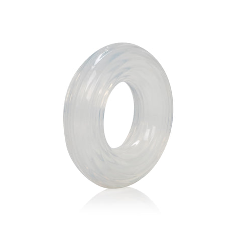 Premium Silicone Ring Large Clear 1.7 Inch Stretchy Support Enhancer COCK RINGS