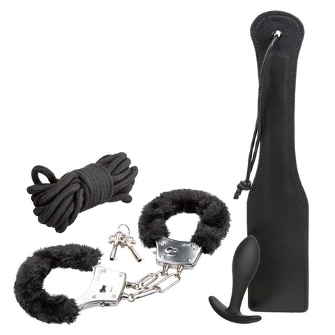 Pleasure Kits Bondage Collection Set with Paddle, Probe, Rope and Cuffs > Bondage Gear > Bondage Kits