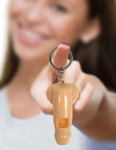 Super Fun Penis Key Chain Whistle 6ct > Novelties > Keychains
