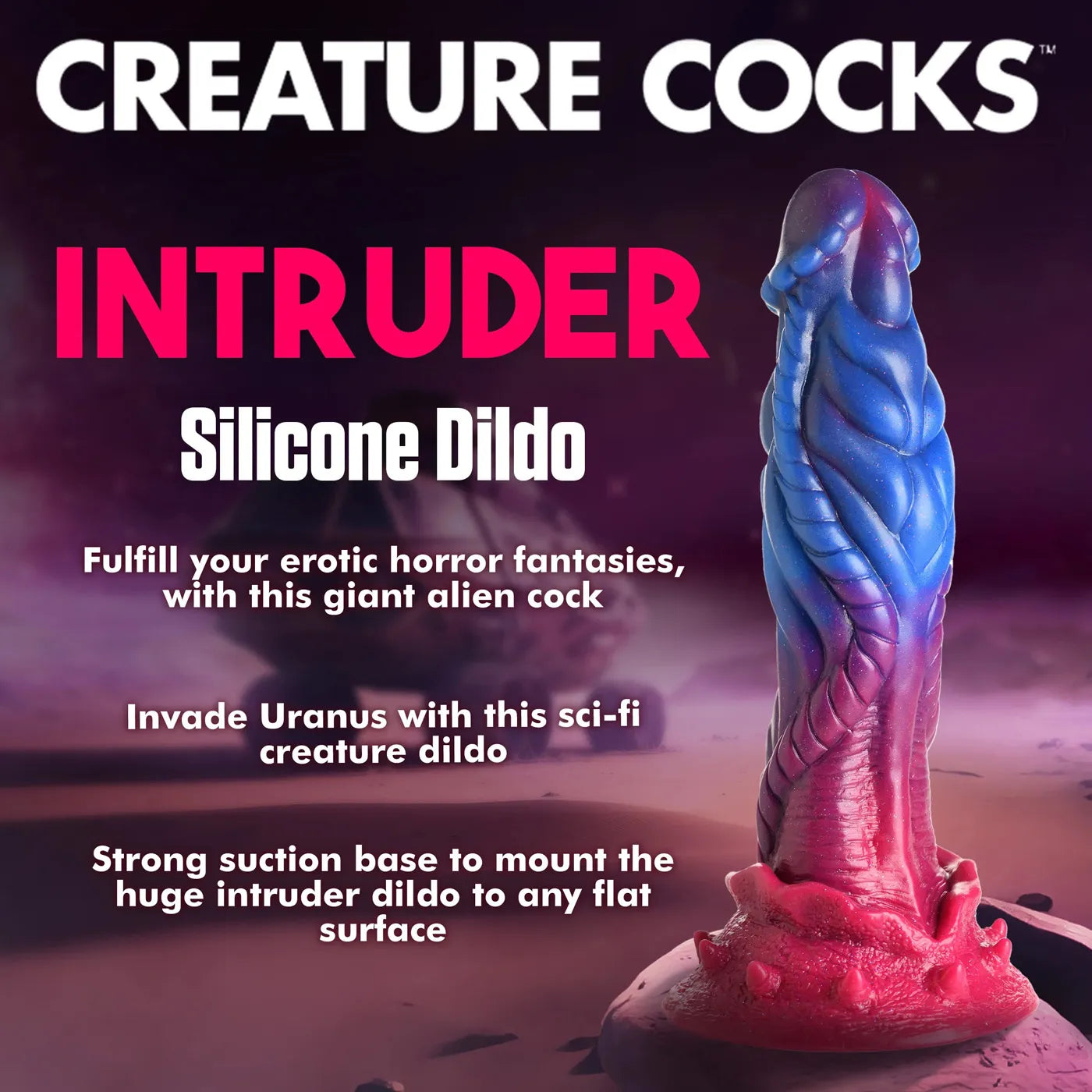 Intruder Alien – 7.6 Inch Silicone Dildo > Dildos > Fantasy