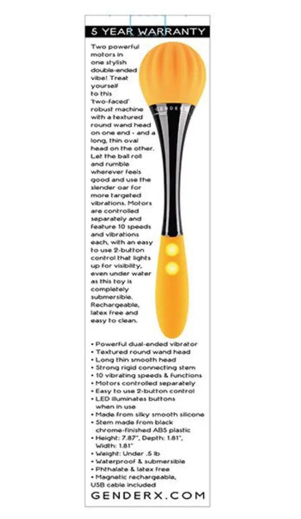 Gender X Sunflower 20 Centimeter Massage Wand > Sex Toys > Massage Wands