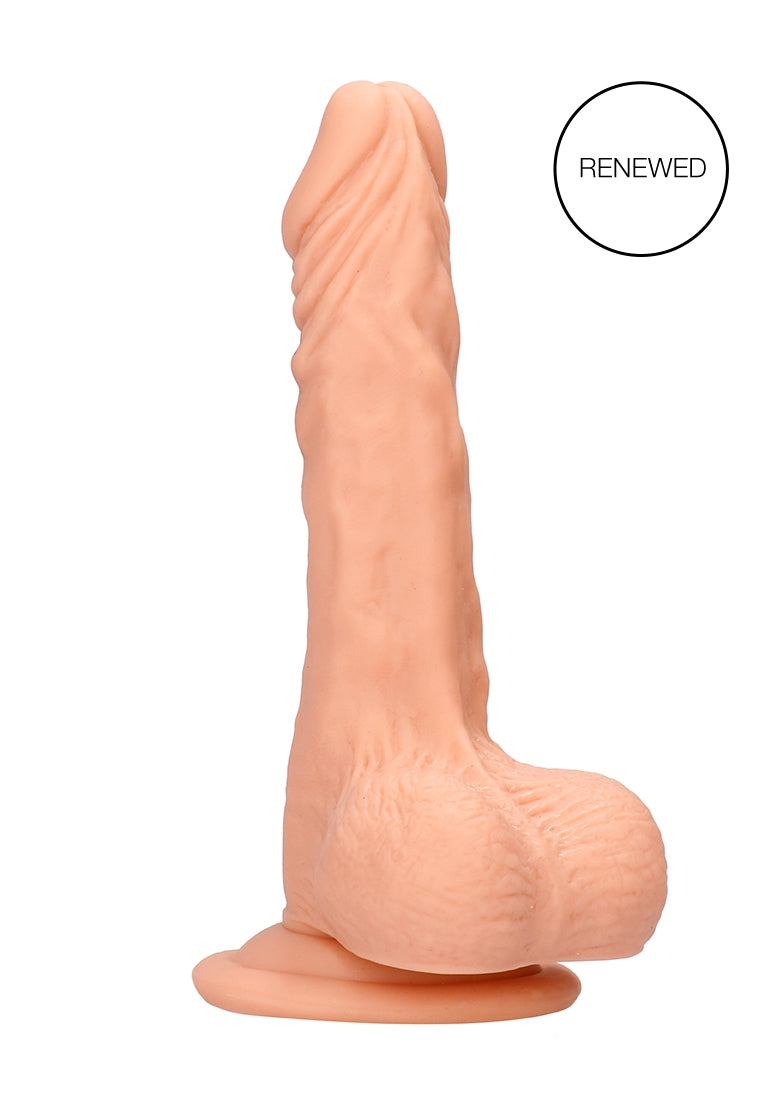 RealRock Realistic Dildo With Balls 9 Inch 23 Cm Flesh Color – Realistic Dildo > Dildos > Large Dildos