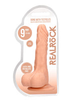 RealRock Realistic Dildo With Balls 9 Inch 23 Cm Flesh Color – Realistic Dildo > Dildos > Large Dildos