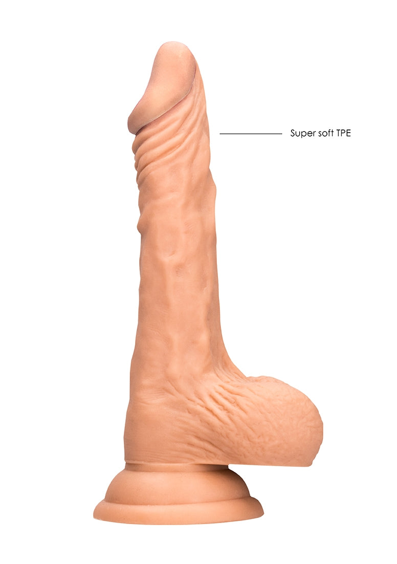 RealRock Realistic Dildo With Balls 9 Inch 23 Cm Flesh Color – Realistic Dildo > Dildos > Large Dildos