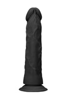 Realrock 8 Inch Realistic Velvet-Soft Texture 20.3 cm Dildo Black > Dildos > Realistic Dildos