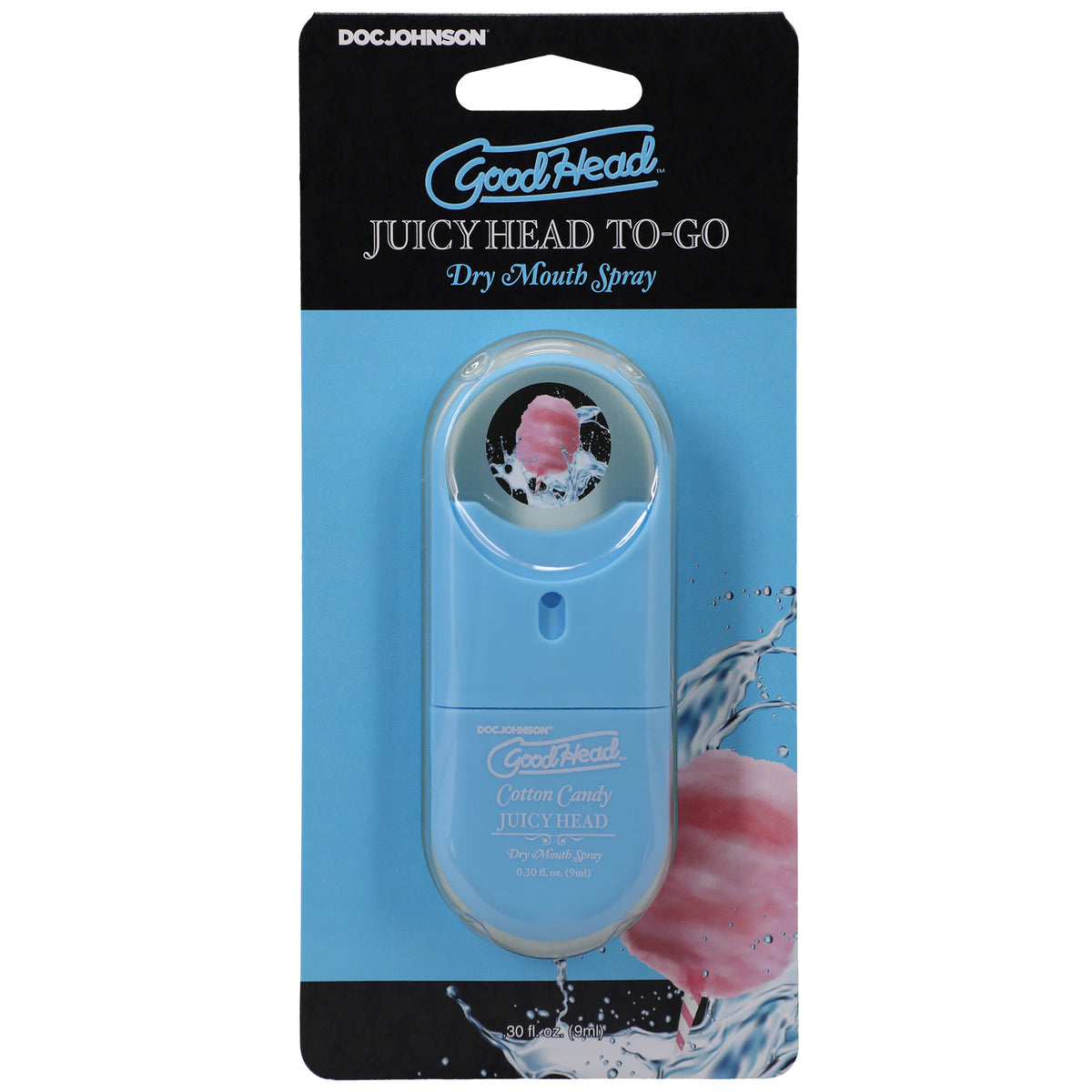 GoodHead Juicy Head Dry Mouth Spray Cotton Candy Flavor To-Go Default Title > Lube > Oral Gels & Sprays