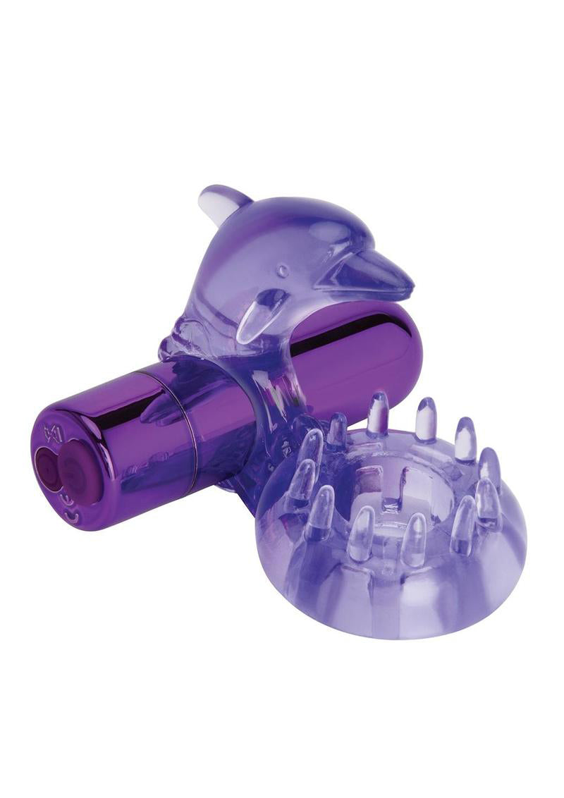 Bodywand Dolphin Ring with Clit Ticklers > Cock Ring > Vibrating