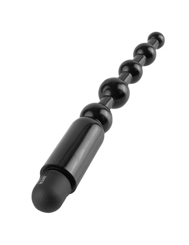 Anal Fantasy Collection Beginner's Power Beads 12.7 cm Vibrating Black