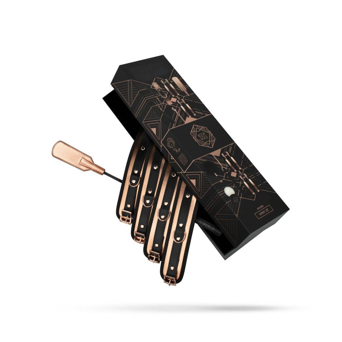 Rosy Gold Nouveau – Luxury 9-Piece BDSM Set > Bondage Gear > Bondage Kits