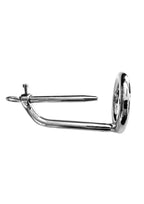 Rouge Stainless Steel 45mm Chastity Ring With Urethral Stick > Sex Toys For Men > Sounding Rods