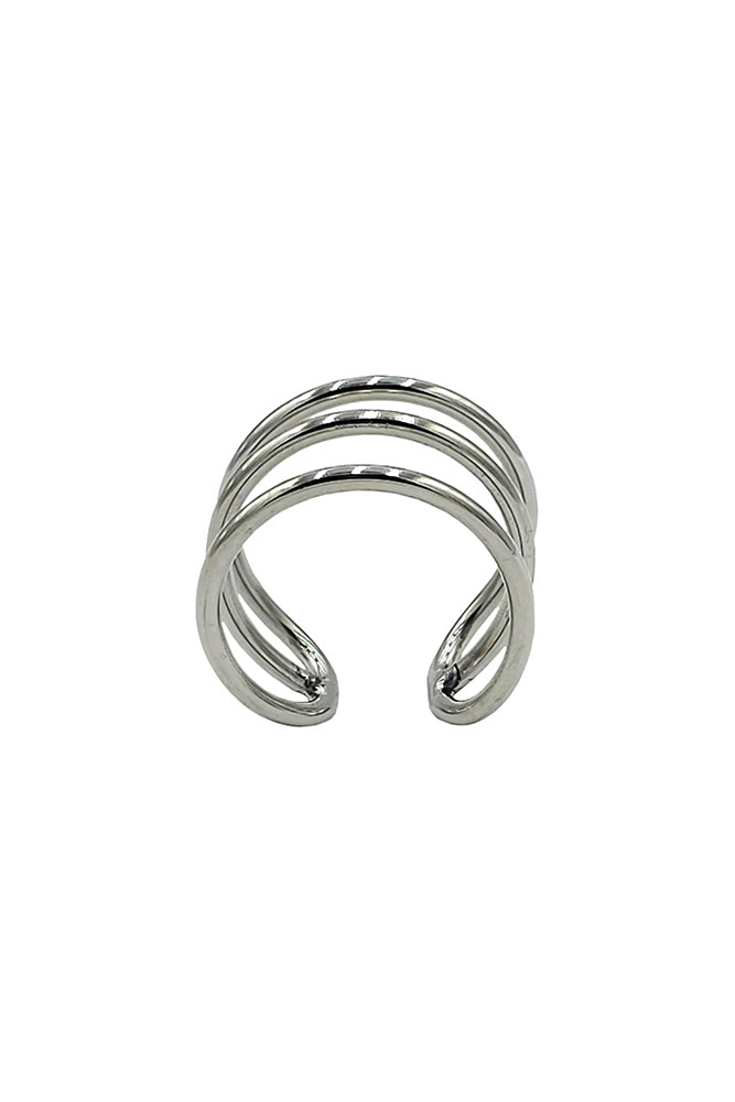 Rouge Stainless Steel Triple Wire Glans Ring 32mm > Cock Ring > Metal