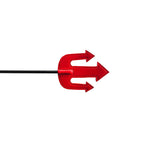 Rouge Leather Devil's Riding Crop in Red > Bondage Gear > Crops