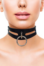Rouge Leather Fashion Collar (Red) – 40cm Bondage Collar > Bondage Gear > Collars & Leashes