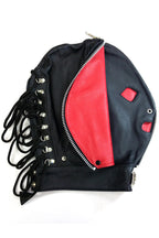 Rouge Fly Trap Mask (Black/Red) – Soft Leather Hood Mask > Bondage Gear > Masks