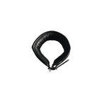 Rouge Leather Padded Wrist Cuffs with Detachable Trigger Hook Chain - Leather Wrist Cuffs > Bondage Gear > Restraints