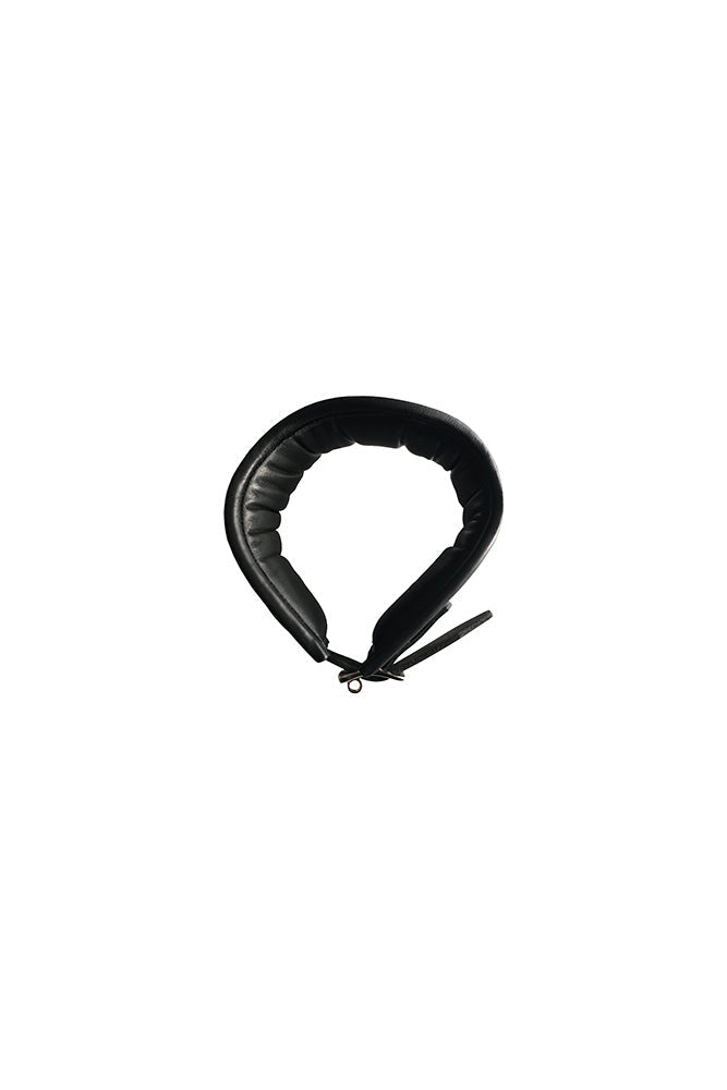 Rouge Leather Posture Collar (Black) – Padded Collar with D-Rings > Bondage Gear > Collars & Leashes