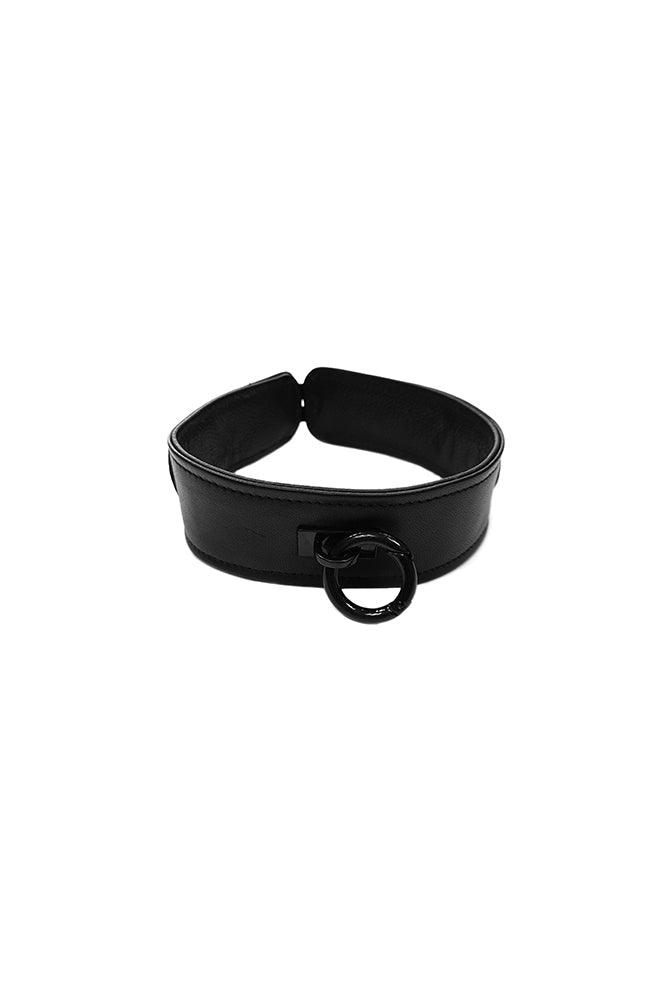 Rouge Leather Dog Collar in Black > Clothes > Unisex Leather