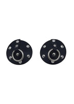 Rouge Leather Studded Nipple Covers – Real Leather Nipple Cover > Clothes > Pasties