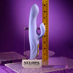 Lavender Love – Waterproof Dual Motor Rechargeable Flexible Vibrator > Vibrators > Ladies > Rabbit