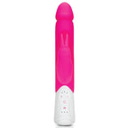 Rabbit Essentials Realistic Throbbing Shaft (Hot Pink) – Rabbit Vibrator > Vibrators > Ladies > Rabbit